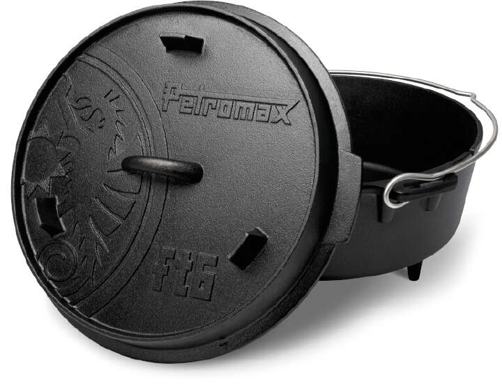 Petromax Feuertopf ft 6 mit Füßen 36,5 x 20 x 33 cm